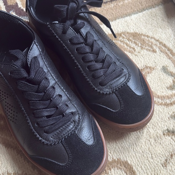 Koio Tempo Nero Black Leather Sneaker size 35/5 - Picture 2 of 5